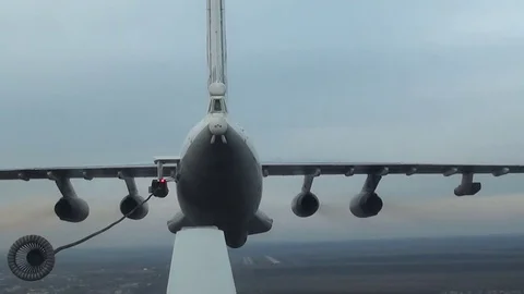 Refuelling at Airshow Stock Footage 70823404