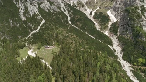 Refuge in the mountains  Stock Footage 130970003