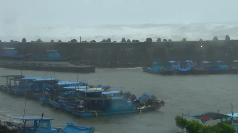 Refuge from the storm Stock Footage 30564034