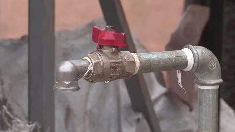 Refugee camp  Video stock 254735015