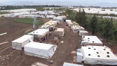 Refugee camp  Stock-Footage 254735069