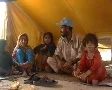 Refugee Family 4 SD Footage