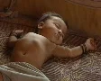 Refugee Family - Solo Baby SD Footage