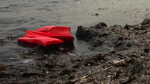 Refugees at Lesbos Greece Vidéo 61571892