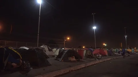 Refugiados 06 Stock Footage 126363893