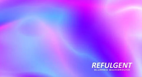 Refulgent blurred background with multicolor gradient Stock Illustration