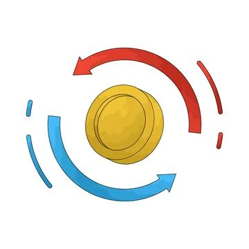 Refund illustration Stock Illustration