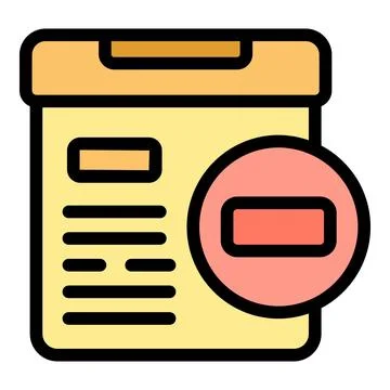 Refund parcel icon vector flat Stock Illustration