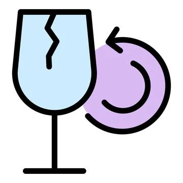 Refund product icon vector flat Illustrazione stock