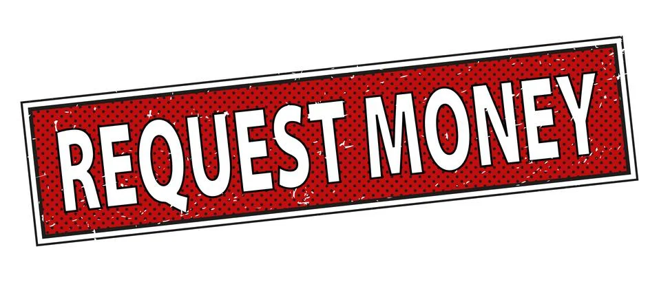 Refund request money vector icon isolated on white background Stock Illustration