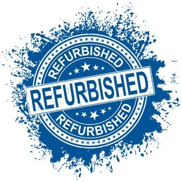 Refurbished product vector rubber stamp vector illustration on white Stock Illustration