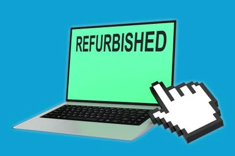 Refurbished - technological concept Stock Illustration