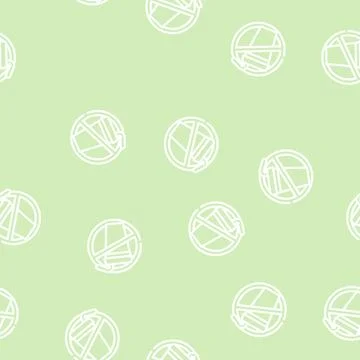 Refusal from soda line vector seamless pattern 스톡 일러스트