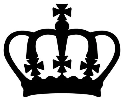 Regal Crown 库存插图