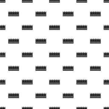 Regal crown pattern vector Illustrazione stock