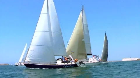 Regatta Stock Footage 2722065