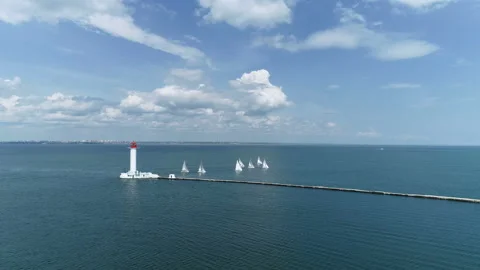 Regatta port 6 Stock Footage 105574520