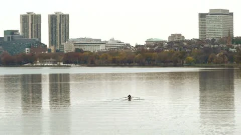 Regatta Rower Boston 動画素材 12529418