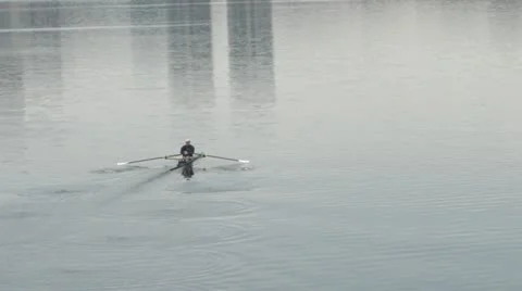 Regatta Rower Charles Stock-Footage 12532370