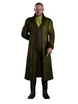 Regency Gentleman Stock Illustration