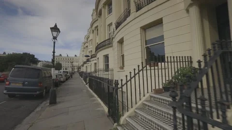 Regency houses Stock Footage 131760963