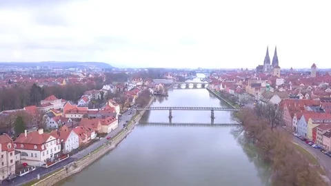 Regensburg 3 Video stock 84136091