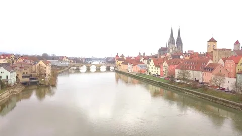 Regensburg 4 Video stock 84136092