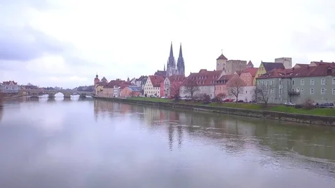 Regensburg 5 Stock Footage