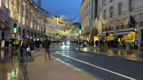 Regent Christmas Lights 스톡 동영상 227966725