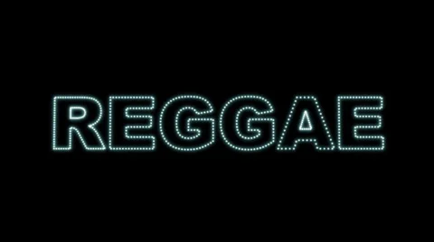 Reggae LEDS 02 Video stock 33191872