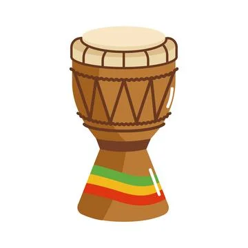 Reggae musical style Stock Illustration