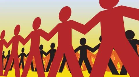 Regiment Stock Illustration