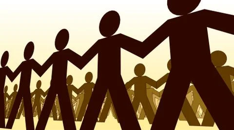 Regiment Stock Illustration