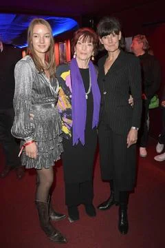 Regina Ziegler mit Tochter Tanja Ziegler und Enkelin Emma bei der Jubiläum.. Stock Photos