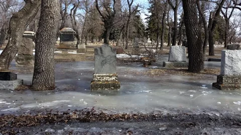 Regina_cemetery Stock Footage 271303042