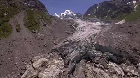 The region in the Caucasus Mountains Video stock 65805662