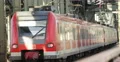 Regional Train Crossing Bridge Leaving Cologne Central Station Travel Commuting 4k or 4k+ Resolution