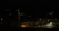 Regional Train Passing on Track in Dresden Emergency Ambulance Night Illuminated 4k or 4k+ Resolution