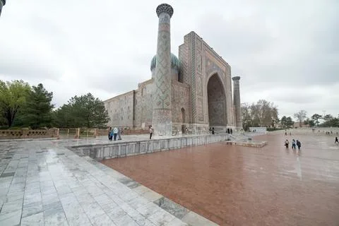 Registan Square Observatory Foto stock