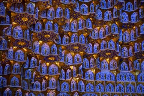 Registan Square of Samarkand Foto stock