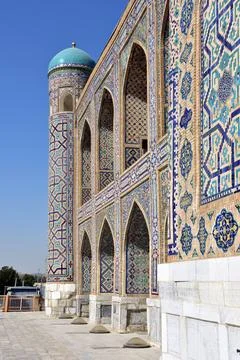 Registan Square of Samarkand Stock Photos