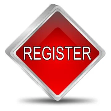 Register Button - 3D illustration Stock-Illustration