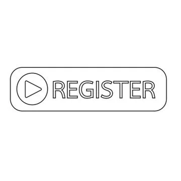 Register button icon illustration design Stock Illustration