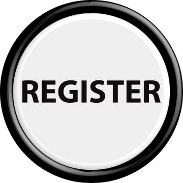 Register button Stock Illustration