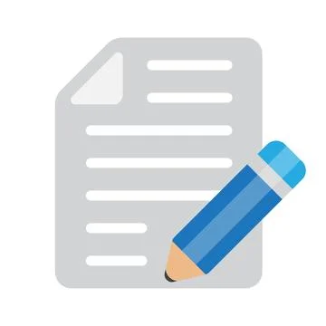 Register document icon, paper note symbol, clipboard, checklist, report, su.. 스톡 일러스트