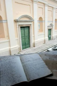 Register of donations Stock Photos