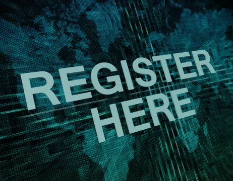 Register here Stock Illustration