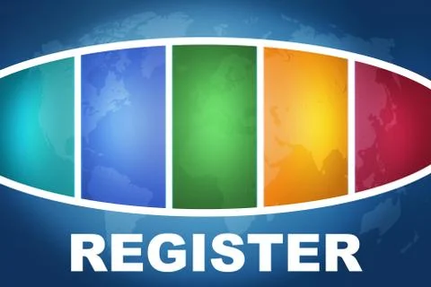 Register Stock Illustration