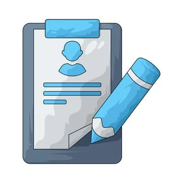 Register illustration Illustrazione stock