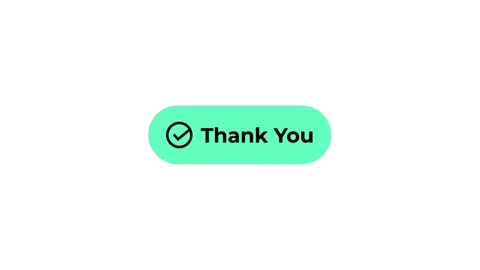 Register now button click animation with thank you message 4k video. Stock Footage 316696301